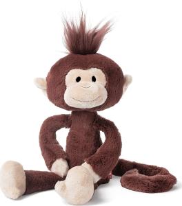 China Long Handed Long Legged Monkey Plush Toy With Funny Hairstyle wholesale
