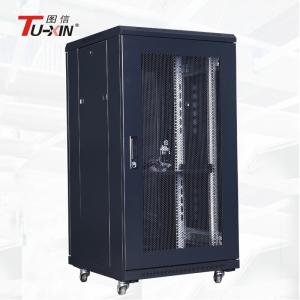 China Home Rolling 19 Inch Server Rack Radiation Protection Good Heat Dissipation wholesale