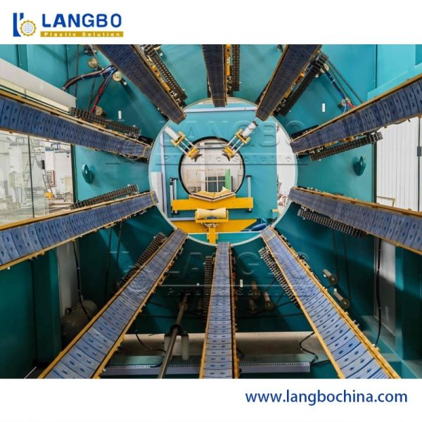 PE Pipe Extrusion Line Customizable Molds Reducing Equipment Failures