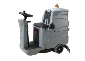 China Eco Friendly Ride On Floor Scrubber Dryer Squeegee Lifting Manual Operation wholesale