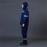 115gsm Waterproof Wear Resistance Safety Work Uniforms Safety Coveralls For