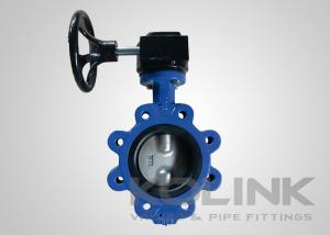 China Pinless Centerline Butterfly Valves Concentric Type, Ductile Iron Resilient Seated wholesale