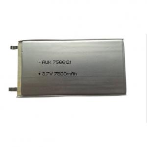 China Scooter Li Polymer Battery Safety 7500mAh 3.7V Rechargeable Lithium Ion Cell wholesale