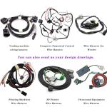 Male-Female PVC Tube ODM OEM RoHS Compliant Civic Fog Lights Wiring Harness and