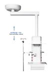 Ceiling Mounted Operating Theatre Pendants , Surgical Pendant Column With CE FDA