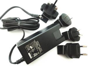 China Interchangeable ac plug 12V 2A 1A 5V 2A 12v 5a power adapter with USA/Australia/Europe/UK wholesale