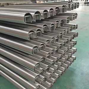 China 304 316 201 Single Sloted Stainless Steel Round Tube 10mm OD wholesale