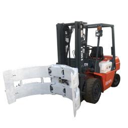 China HELI K30 3T Used Diesel Forklift 3m Lifting Height With Clamp 2 Stages Masts wholesale