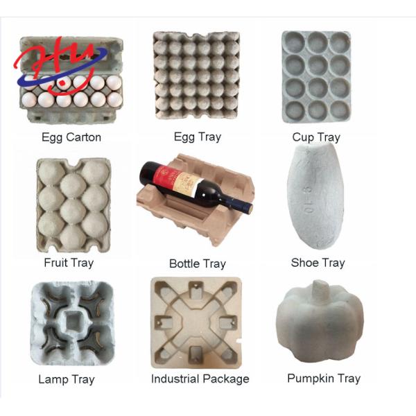 Pulp Moulding Egg Carton Making Machine 7000pcs/H