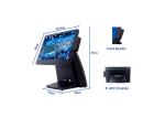 Fashion POS System PC Windows 4GB0-16GB Memory For Shopping Mall Supermarket
