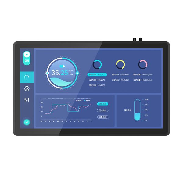 Wall Mount Android Industrial All-In-One PC Touch Screen Panel 10-Point Touch 1 Year Warranty Multi-size for Factory Automation