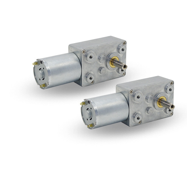High Quality high torque 6v 12v dc worm gear motor with self-lock function for light product