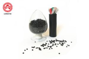 China UL Standard PVC Cable Compound  Wearproof 90deg Black Color For Sheathing  Cable on sale