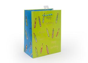 China Luxury Recyclable Present Paper Bag / Reusable Large Birthday Gift Bags wholesale