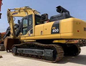 China Yellow Komatsu Excavator PC 400 5.7M Boom 40000kg Working Weight wholesale
