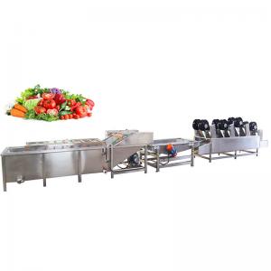 China TCA Fruit And Vegetables IQF Freezing Line Frozen Vegetable Green Bean Sweet Corn Production Line wholesale