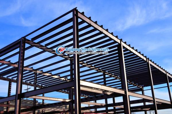 Welded Metal Building Construction Pre Engineered Prefabricated Steel Structure