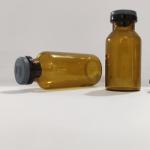 custom logo printed steroid empty sterile pharmaceutical injection glass vial