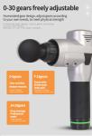 Fitness Enthusiasts Electric Handheld Massage Gun LCD Touch Screen