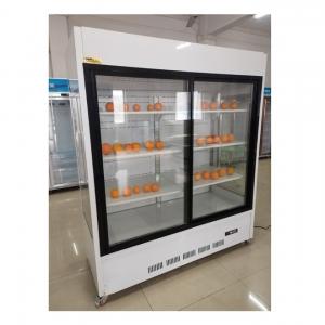 China 2500L Store Fruit Display Cooler Food Display Chiller Automatic defrosting on sale