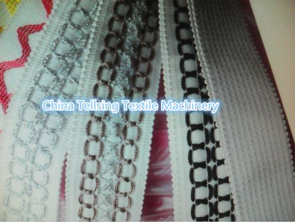top quality mattress edge ribbon machine China manufacturer Tellsing for weaving