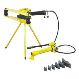 Jeteco Tools brand hydraulic hand pump operated hydraulic pipe bender FWG-1 for
