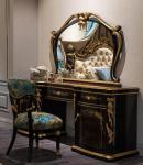 Rococo furniture mirrored chest drawers latest bedroom furniture designs TE-029