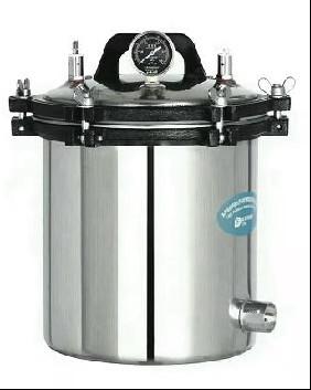 Portable Pressure Steam Sterilizer Machine Electric Or LPG Heated Lab Dental