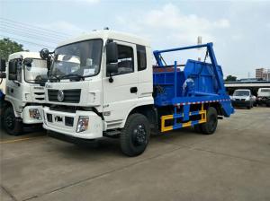 China Municipal Rubbish Collection Truck , 10 Tons Dongfeng Swing Arm Garbage Disposal Truck wholesale