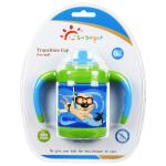 ISO9001 6 Ounce Baby Weighted Straw Cup For Girl Boy