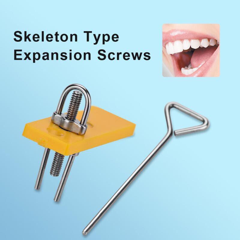Class III Instrument Classification Orthodontic Expander Dental Bracket Expansion Screw Hyrax Dental with MFDS Safety Standard