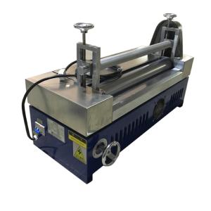 China PVC EPE EVA Pur Sponge Double Roller Hot Melt Glue Coating Machine for Laminating 600mm wholesale