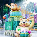 Mini Splash Pad Park Aqua Park Water Park Tipping Buckets For Aqua Play