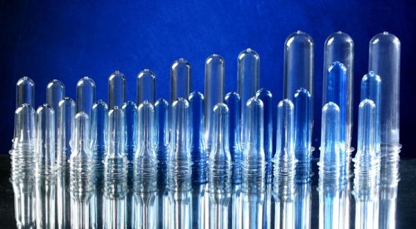 Water PET Preform Bottle for 38mm Neck Bottle 50g, 60g, 65g, 87g
