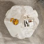 Marble Countertop Round Rock Coffee Table Customize Color