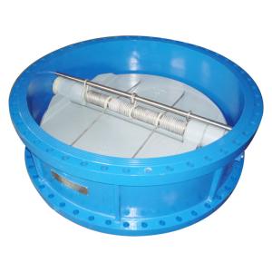 China Dual Plate Industrial Check Valves ANSI 150LB JIS 10K PTFE Lined Disc wholesale