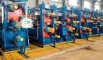 Square Pipe 400MM Automatic Adjustment Pipe Mill Machine Labors Save