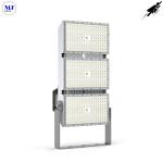 450W 5 Years Warranty LED Stadium Flood Light 3 Modules Design Beam Angle 15°