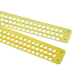 China Yellow Color Three Row Plastic Bee Pollen Trap For Beekeeping Equipment wholesale