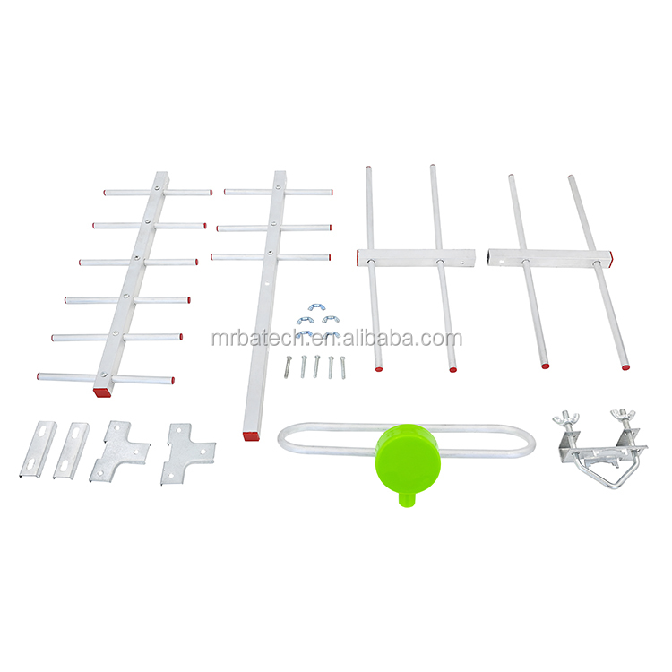 Uhf Vhf Indoor Hd Television Antenna Yagi Linear Horizontal Polarization