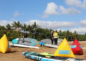 China Custom Sealed Floating Triathlon Inflatable Advertising Water Buoy Marking Buoys wholesale