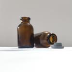 30ml 50ml 100ml Moulded Glass Vials For Antibiotics Amber Moulded Injection