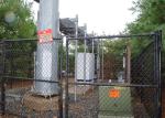 Electric Security 1.8 M Chain Link Fence Vinyl Coating