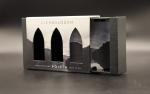 ROHS Luxury Wine Gift Box Packaging with Window , black paper and coated paper