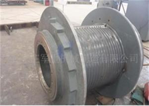 China CCS Certification 20mm Wire Rope Sling Drum , Crane Rope Drum For Winch wholesale