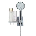 Non Drill Hole ABS Plastic Hand Held Shower Holder Bracket Chrome Plated