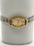 Oval Dial Stainless Steel Strap Watch With Luminous Hands And Date Display