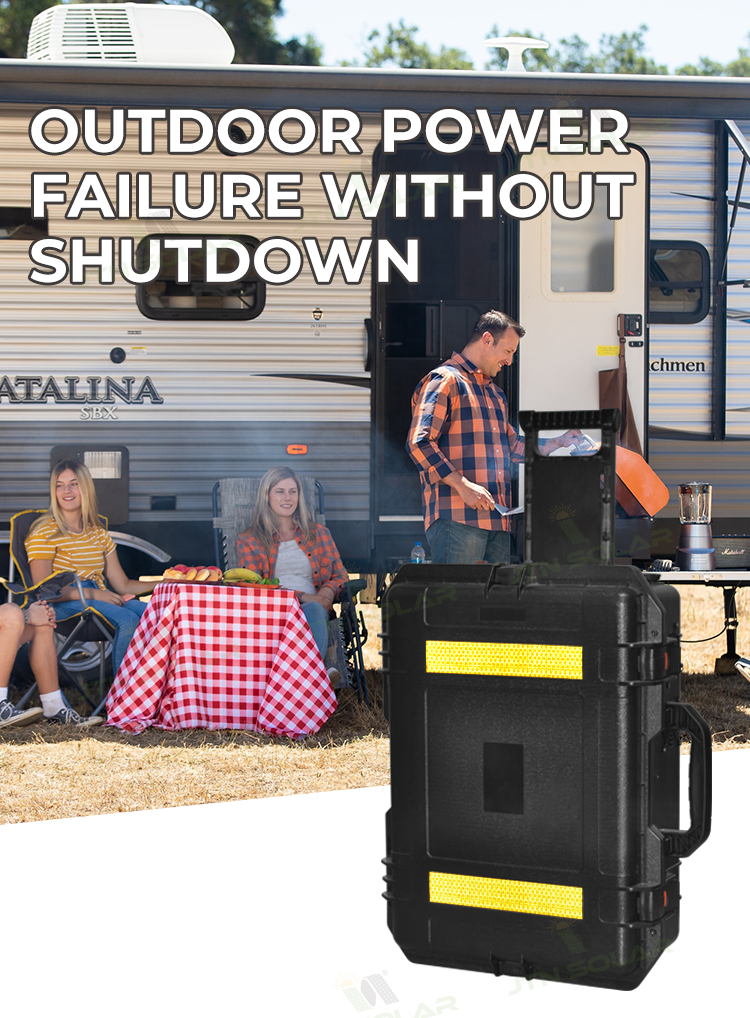 Portable Solar Panel Powerstation Lifepo4 Solar Generator 5000W For Outdoor Camping