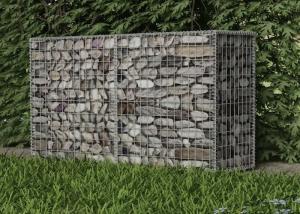 China Powder Coating Galvanised Gabion Baskets 4x1x1m 60x80mm Mesh wholesale