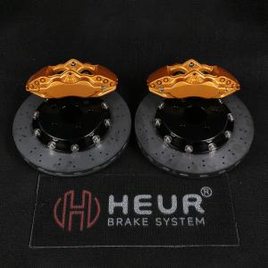 China HEUR Brake Carbon Ceramic Rotor For Vw Cc Golf R Mk7 Customize 330mm Rear Set wholesale